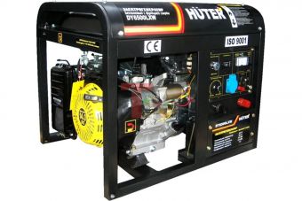 Портативный бензогенератор Huter DY6500LXW