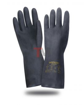 Перчатки Safeprotect ХЕВИВЕЙТ (латекс/полихлоропрен, хл.слой, толщ.0,67мм, дл.320мм)
