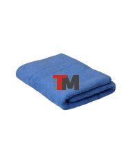 Полотенце махровое (40х70) синий 430 г/м2 (Туркмения) (х180) (ЧЗ)
