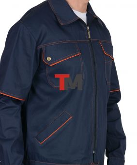 Костюм ПРОФИ-2 куртка, брюки 100% х/б, пл. 210 г/кв.м