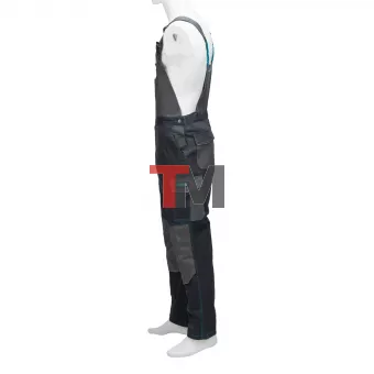 Полукомбинезон профессиональный рабочий, 97% хлопок 3% спандекс, XXL Gross