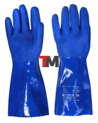 Перчатки Safeprotect ОЙЛРЕЗИСТ (интерлок+ПВХ, дл.35см)