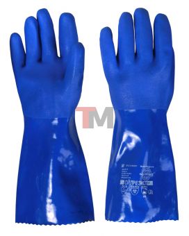 Перчатки Safeprotect ОЙЛРЕЗИСТ (интерлок+ПВХ, дл.35см)