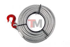 КАНАТ 12 м для лебёдки TOR МТМ 3200, 3,2 т (тип 
ZNL) d=16мм