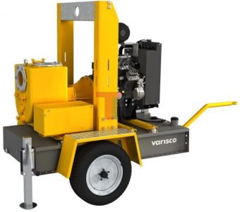 Дизельная мотопомпа Varisco VAR 6-250 FKL19 G11 TRAILER