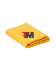 Полотенце махровое (40х70) желтый 430 г/м2 (Туркмения) (х180) (ЧЗ)