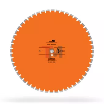 АЛМАЗНЫЙ ДИСК ТАЙФУН Ø900/R400/40х4,5х10+2/Z52/3,5/25,4+