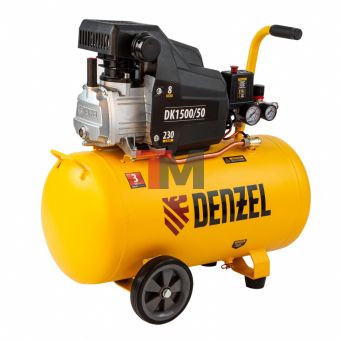 Компрессор воздушный DK1500/50, Х-PRO 1.5 кВт, 230 л/мин, 50 л Denzel