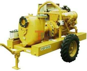 Дизельная мотопомпа Varisco JD 6-400 G10 SDZ18 TRAILER