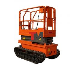 Подъемник ножничный передвижной самоходный 
450 кг 6,0 м TOR GTJZ0608LD гусенечный (автономный)
