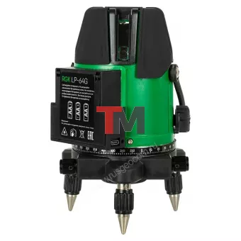 Комплект лазерный уровень RGK LP-64G + штатив RGK LET-170