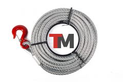 КАНАТ 20 м для лебёдки TOR МТМ 3200, 3,2 т (тип 
ZNL) d=16мм