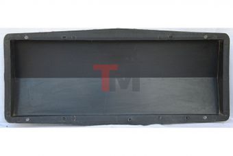 Форма декор Alpha 'Козырек 2-х скатный гладкий', 50х18х5
