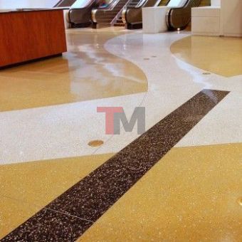Трехкомпонентный высоконаполненный состав LINOLIT® DESIGN TERRAZZO