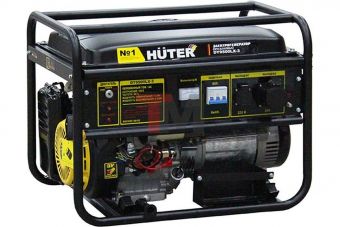 Портативный бензогенератор Huter DY9500LX-3