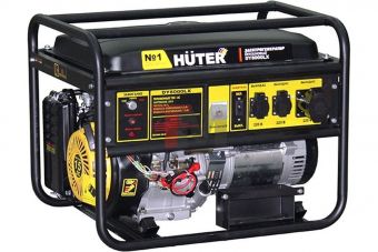 Портативный бензогенератор Huter DY8000LX