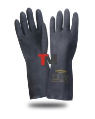 Перчатки Safeprotect ХЕВИВЕЙТ (латекс/полихлоропрен, хл.слой, толщ.0,67мм, дл.320мм)