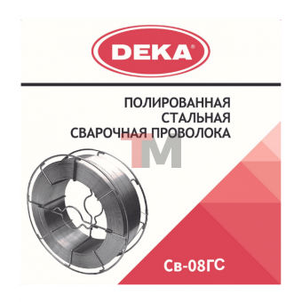 Полированная сварочная проволока DEKA СВ-08ГС 1,6 мм по 18 кг