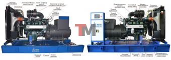 Дизельный генератор ТСС АД-400С-Т400-1РМ17 (Mecc Alte)