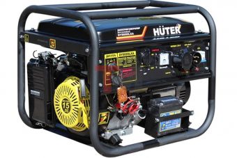 Портативный бензогенератор Huter DY8000LXA