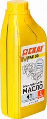 Масло СКАТ для 4-тактных двигателей минеральное SAE 30 1 л