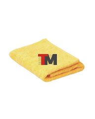 Полотенце махровое (50х90) лимон 430 г/м2 (Туркмения) (х120) (ЧЗ)