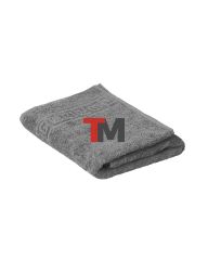 Полотенце махровое (40х70) темно-серый 430 г/м2 (Туркмения) (х180) (ЧЗ)