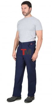 Брюки АЗОВ синий софтшелл пл. 350 г/кв.м