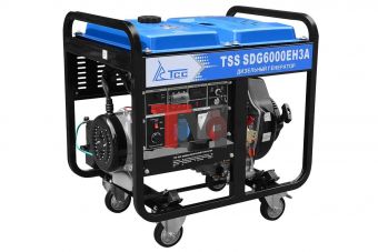 Дизель генератор TSS SDG 6000EH3A