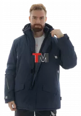 Зимняя куртка-парка Brodeks KW204 , синий (2XL)