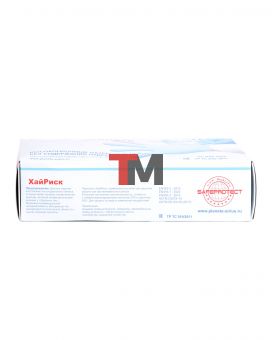 Перчатки одноразовые Safeprotect ХайРиск (латексные неопудр, текстур., 13гр, синие) (25пар)