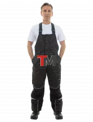 Зимний полукомбинезон Brodeks KW403, черный (M)