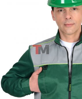 Костюм ПРАКТИК-1 куртка, п/к т.синий с черным