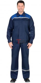 Костюм ЭКСПЕРТ куртка, полукомбинезон, 100% х/б, пл. 210 г/кв.м