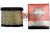 Фильтр воздушный для двигателя Briggs&Stratton BS 123602/BS 123607/ BS 123672/BS 692446