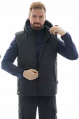 Жилет утепленный Brodeks KW112, черный (M)