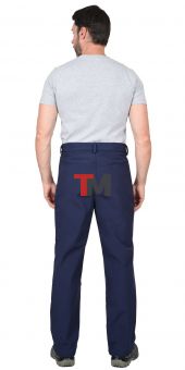Брюки АЗОВ синий софтшелл пл. 350 г/кв.м