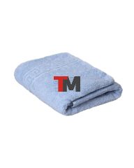 Полотенце махровое (70х140) голубой 430 г/м2 (Туркмения) (х55) (ЧЗ)