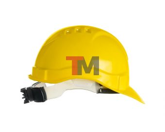 КАС(102)К-01 Каска защитная ЕВРОПА жёлтая c храповым механизмом