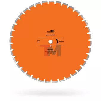 АЛМАЗНЫЙ ДИСК ТАЙФУН Ø600/R250/40х4,5х10+2/Z36/3,5/60
