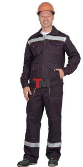 Костюм ТРОЯ куртка, брюки 100% х/б, пл. 320 г/кв.м