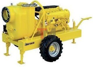 Дизельная мотопомпа Varisco JD 12-400 G10 RZD24 TRAILER