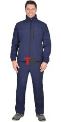 Костюм АЗОВ синий софтшелл пл 350 г/кв.м 