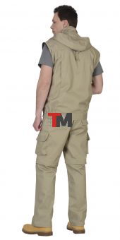 Костюм ТИГР куртка, брюки (тк. Rodos 245) Песочный