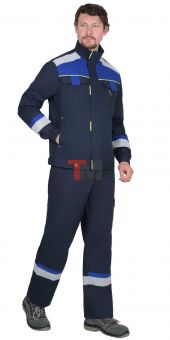 Костюм МЕГИОН-РОСС куртка короткая, брюки из антистат. ткани с МВО