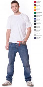 Футболка бордовая 160г/м2