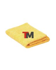 Полотенце махровое (100х180) желтый 430 г/м2 (Туркмения) (х30) (ЧЗ)