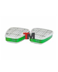 Фильтр 3М 6054 (К1) от аммиака и метиламина цена за 1 шт., (х2х4х32пар) (Распродажа)
