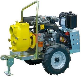 Дизельная мотопомпа Varisco VAR 4-159 MLD25 G10 TROLLEY