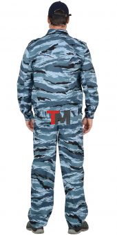 Костюм БЛОКПОСТ/ВЫМПЕЛ куртка, брюки (тк.смесовая) КМФ Серый вихрь